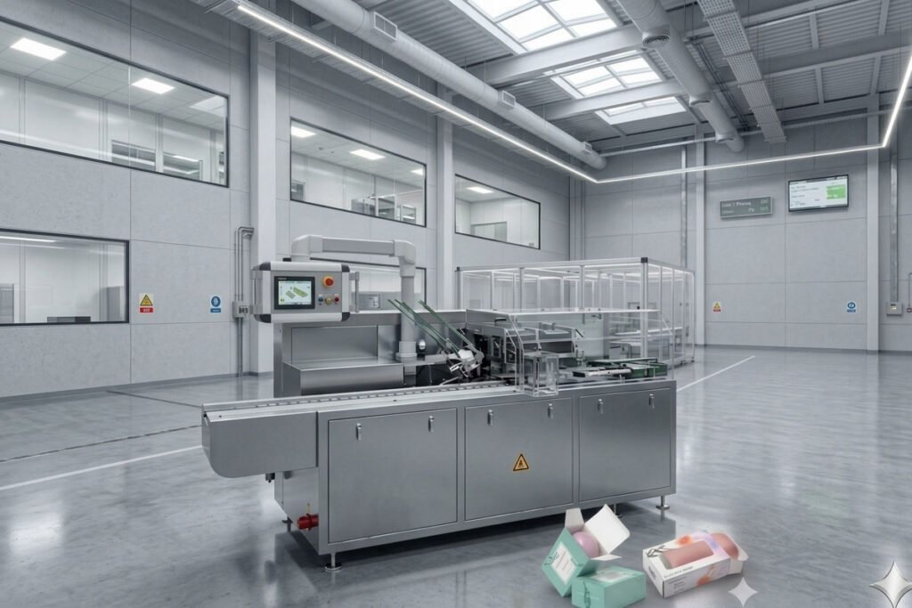 Automatic cartoning machine and box soap packing machine for premium bar soap packaging