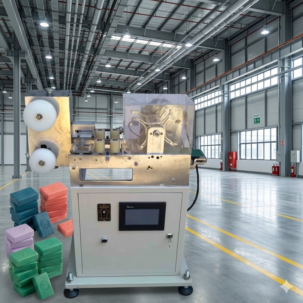 Automatic Rotary Soap Cutting and Embossing Machine