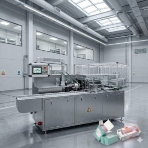 Stainless Steel Automatic Box Soap Packing and Cartoning Machine