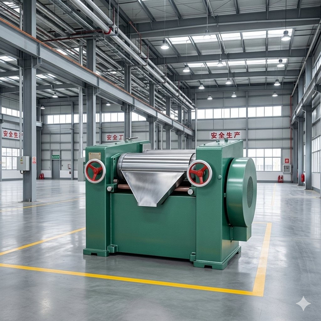 Chilled Alloy Steel Three Roll Mill Machine for Soap Refining